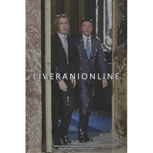 Il Presidente del Consiglio dei Ministri Matteo Renzi riceve il segretario generale della Nato Jens Stoltenberg - Roma - 24.05.2016 - Palazzo Chigi - nella foto: Matteo Renzi e Jens Stoltenberg / Ph. Corradetti - AGENZIA ALDO LIVERANI SAS