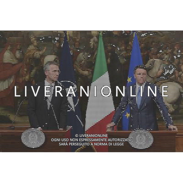 Il Presidente del Consiglio dei Ministri Matteo Renzi riceve il segretario generale della Nato Jens Stoltenberg - Roma - 24.05.2016 - Palazzo Chigi - nella foto: Matteo Renzi e Jens Stoltenberg / Ph. Corradetti - AGENZIA ALDO LIVERANI SAS
