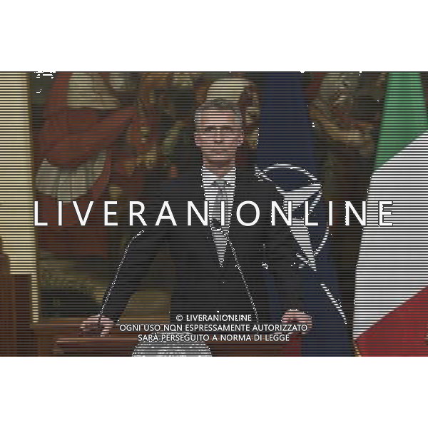 Il Presidente del Consiglio dei Ministri Matteo Renzi riceve il segretario generale della Nato Jens Stoltenberg - Roma - 24.05.2016 - Palazzo Chigi - nella foto: Jens Stoltenberg / Ph. Corradetti - AGENZIA ALDO LIVERANI SAS
