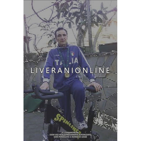 RETROSPETTIVA MAURO PORPORA ATLETA PARAOLIMPICO MEDAGLIA D\'ORO A SIDNEY NELLA FOTO MAURO PORPORA AG ALDO LIVERANI SAS