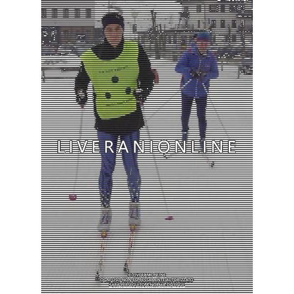 FALCADE (BELLUNO) 08/02/2001 NELLA FOTO:PORPORA E CORRADINI FOTOSERVIZIO:TEKNOPHOTO/ALDO LIVERANI