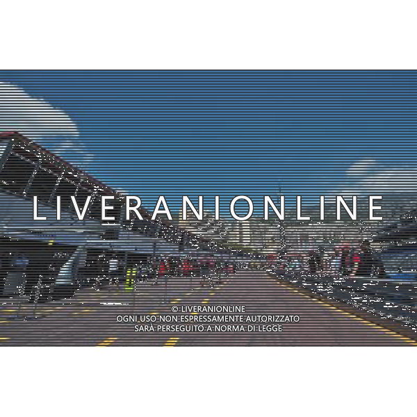 The pit lane. 25.05.2016. Formula 1 World Championship, Rd 6, Monaco Grand Prix, Monte Carlo, Monaco, Preparation Day. 