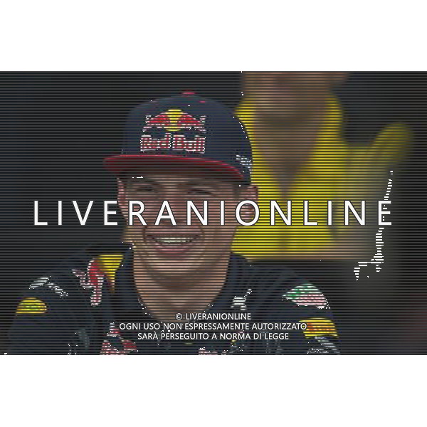 Max Verstappen (NLD) Red Bull Racing in the FIA Press Conference. 25.05.2016. Formula 1 World Championship, Rd 6, Monaco Grand Prix, Monte Carlo, Monaco, Preparation Day. 
