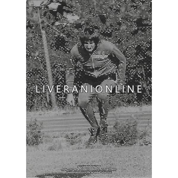 RETROSPETTIVA CLAUDIO GARELLA CALCIATORE NELLA FOTO CLAUDIO GARELLA CONLA MAGLIA DELLA SAMPDORIA AG ALDO LIVERANI SAS