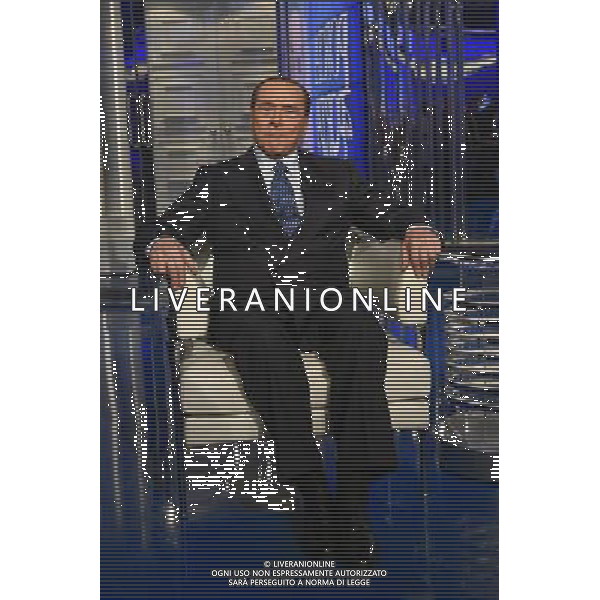 Silvio Berlusconi ospite della trasmissione TV \' Porta a Porta \' Roma - 25.05.2016 - Studi RAI Teulada - nella foto: Silvio Berlusconi / Ph. Corradetti - AGENZIA ALDO LIVERANI SAS