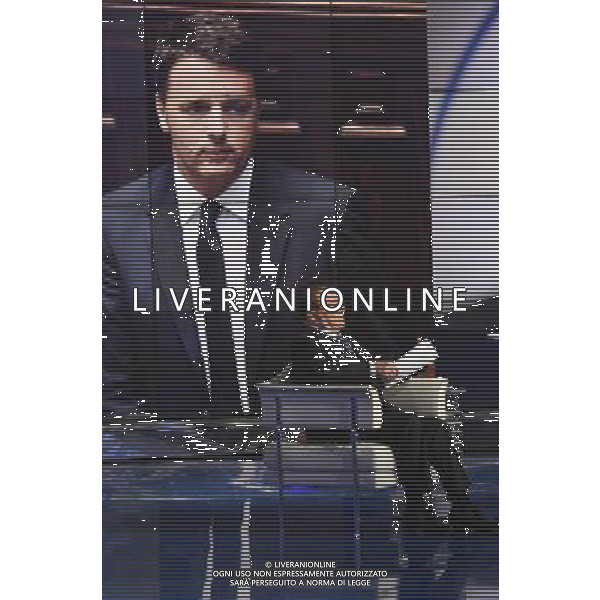 Silvio Berlusconi ospite della trasmissione TV \' Porta a Porta \' Roma - 25.05.2016 - Studi RAI Teulada - nella foto: Silvio Berlusconi / Ph. Corradetti - AGENZIA ALDO LIVERANI SAS