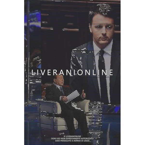 Silvio Berlusconi ospite della trasmissione TV \' Porta a Porta \' Roma - 25.05.2016 - Studi RAI Teulada - nella foto: Silvio Berlusconi / Ph. Corradetti - AGENZIA ALDO LIVERANI SAS