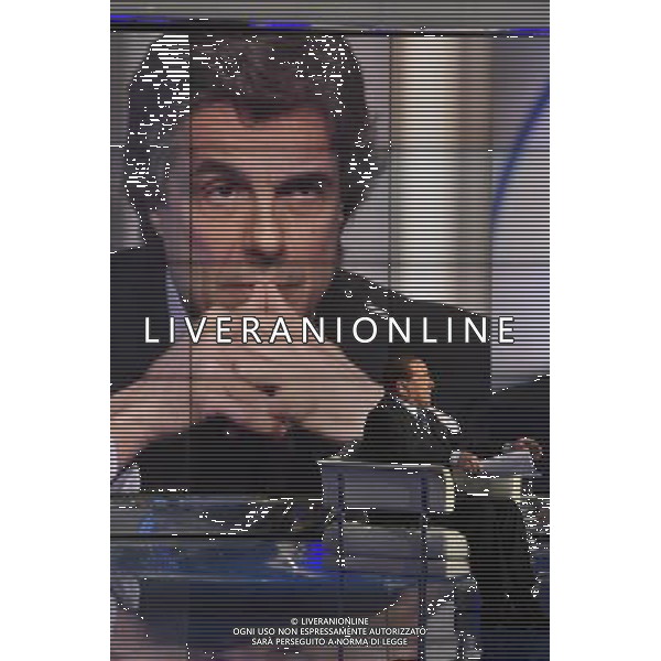 Silvio Berlusconi ospite della trasmissione TV \' Porta a Porta \' Roma - 25.05.2016 - Studi RAI Teulada - nella foto: Silvio Berlusconi / Ph. Corradetti - AGENZIA ALDO LIVERANI SAS