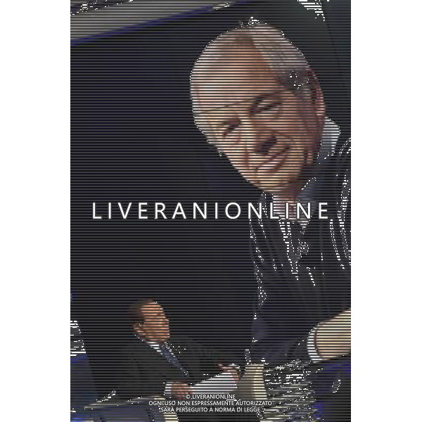 Silvio Berlusconi ospite della trasmissione TV \' Porta a Porta \' Roma - 25.05.2016 - Studi RAI Teulada - nella foto: Silvio Berlusconi / Ph. Corradetti - AGENZIA ALDO LIVERANI SAS