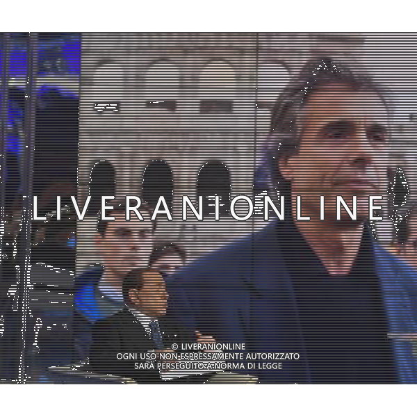 Silvio Berlusconi ospite della trasmissione TV \' Porta a Porta \' Roma - 25.05.2016 - Studi RAI Teulada - nella foto: Silvio Berlusconi / Ph. Corradetti - AGENZIA ALDO LIVERANI SAS