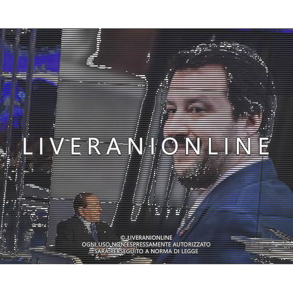 Silvio Berlusconi ospite della trasmissione TV \' Porta a Porta \' Roma - 25.05.2016 - Studi RAI Teulada - nella foto: Silvio Berlusconi / Ph. Corradetti - AGENZIA ALDO LIVERANI SAS