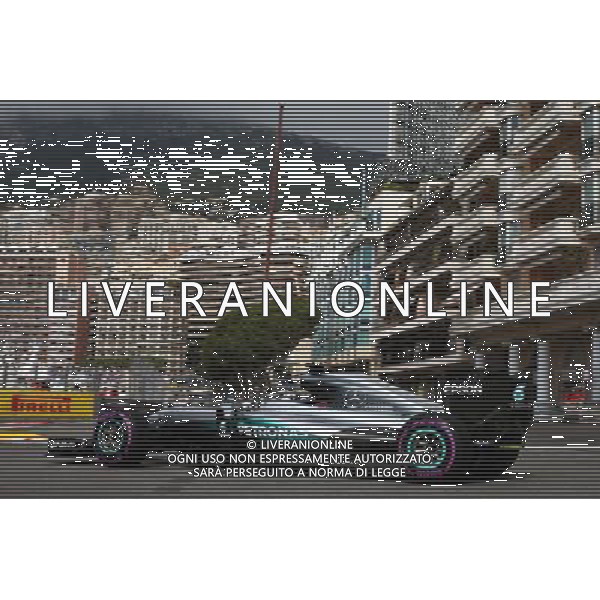 Lewis Hamilton (GBR) Mercedes AMG F1 W07 Hybrid. 26.05.2016. Formula 1 World Championship, Rd 6, Monaco Grand Prix, Monte Carlo, Monaco, Practice Day. AG ALDO LIVERANI SAS ONLY ITALY
