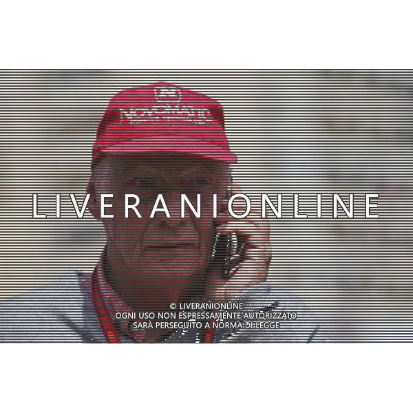 Niki Lauda (AUT) Mercedes Non-Executive Chairman. 26.05.2016. Formula 1 World Championship, Rd 6, Monaco Grand Prix, Monte Carlo, Monaco, Practice Day. AG ALDO LIVERANI SAS ONLY ITALY