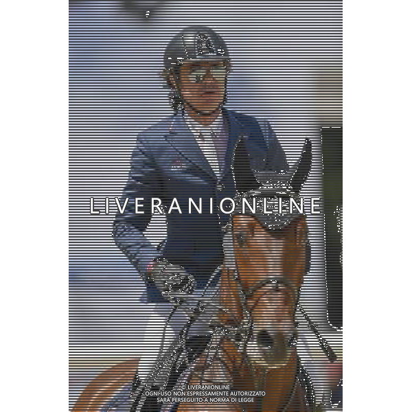 84 CSIO Roma Piazza di Siena - Roma 26.05.2016 - nella foto: Natale Chiaudani (ITA) / Ph. Corradetti - AGENZIA ALDO LIVERANI SAS