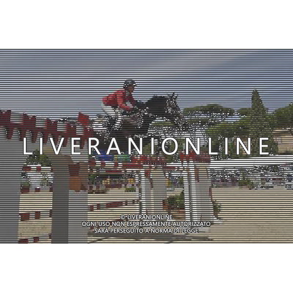 84 CSIO Roma Piazza di Siena - Roma 26.05.2016 - nella foto: Elizabeth Madden (USA) / Ph. Corradetti - AGENZIA ALDO LIVERANI SAS