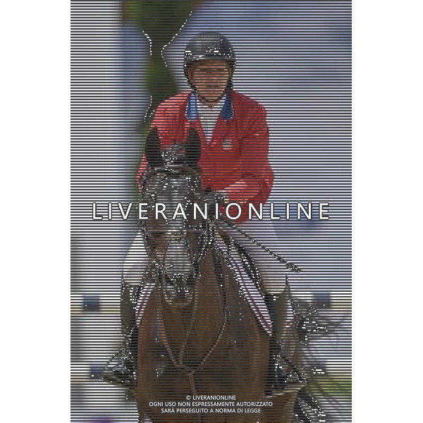 84 CSIO Roma Piazza di Siena - Roma 26.05.2016 - nella foto: Elizabeth Madden (USA) / Ph. Corradetti - AGENZIA ALDO LIVERANI SAS