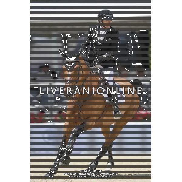 84 CSIO Roma Piazza di Siena - Roma 26.05.2016 - nella foto: Eric Lamaze (CAN) / Ph. Corradetti - AGENZIA ALDO LIVERANI SAS