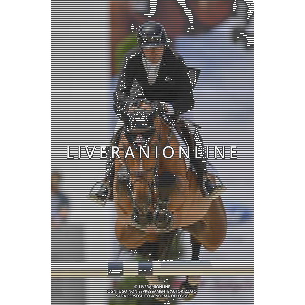 84 CSIO Roma Piazza di Siena - Roma 26.05.2016 - nella foto: Eric Lamaze (CAN) / Ph. Corradetti - AGENZIA ALDO LIVERANI SAS