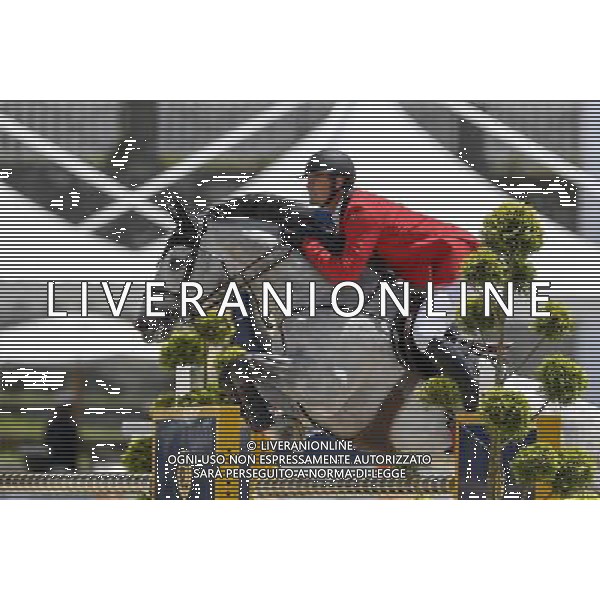 84 CSIO Roma Piazza di Siena - Roma 26.05.2016 - nella foto: Francois Jr Mathy (BEL) / Ph. Corradetti - AGENZIA ALDO LIVERANI SAS