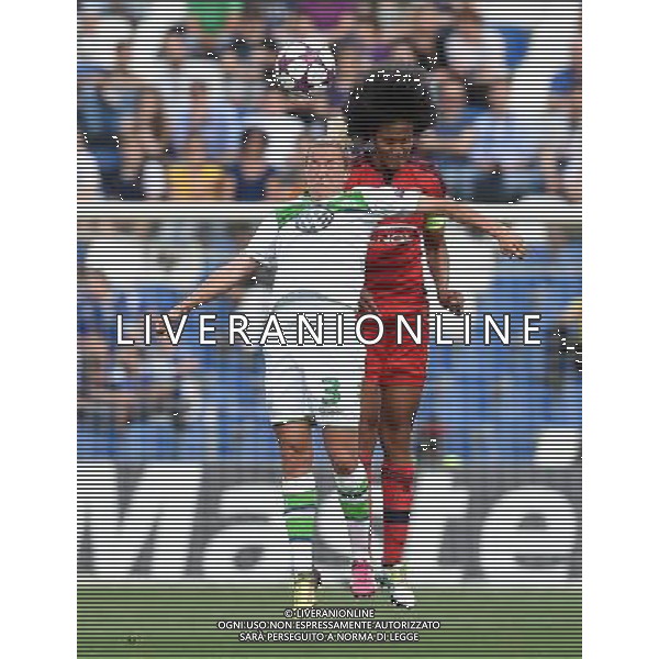 UEFA Women\'s Champions League 2015/2016 Finale Reggio Emilia - 26.05.2016 Wolfsburg-Lione Nella Foto:wendie renard-zsanett jakabfi /Ph.Vitez-Ag. Aldo Liverani