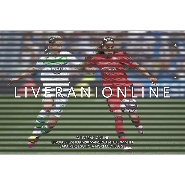 UEFA Women\'s Champions League 2015/2016 Finale Reggio Emilia - 26.05.2016 Wolfsburg-Lione Nella Foto:amel majri-anna blasse /Ph.Vitez-Ag. Aldo Liverani
