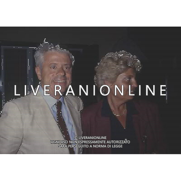 Lino Toffolo attore, cantautore e cabarettista italiano - Retrospettiva nella foto con la moglie Antonia © Archivio / AGENZIA ALDO LIVERANI SAS