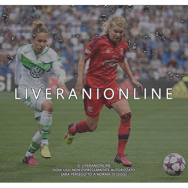 UEFA Women\'s Champions League 2015/2016 Finale Reggio Emilia - 26.05.2016 Wolfsburg-Lione Nella Foto:ada hegerberg-babett peter /Ph.Vitez-Ag. Aldo Liverani