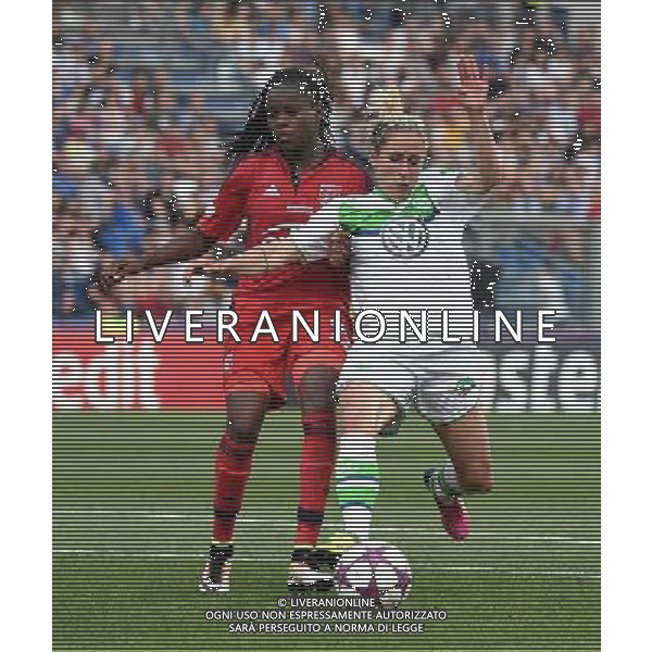 UEFA Women\'s Champions League 2015/2016 Finale Reggio Emilia - 26.05.2016 Wolfsburg-Lione Nella Foto:anna blasse-griedge m\'bock bathy /Ph.Vitez-Ag. Aldo Liverani