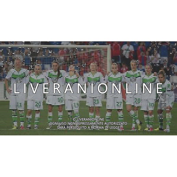 UEFA Women\'s Champions League 2015/2016 Finale Reggio Emilia - 26.05.2016 Wolfsburg-Lione Nella Foto:le ragazze del wolfsburg durante l\'ultimo rigore /Ph.Vitez-Ag. Aldo Liverani