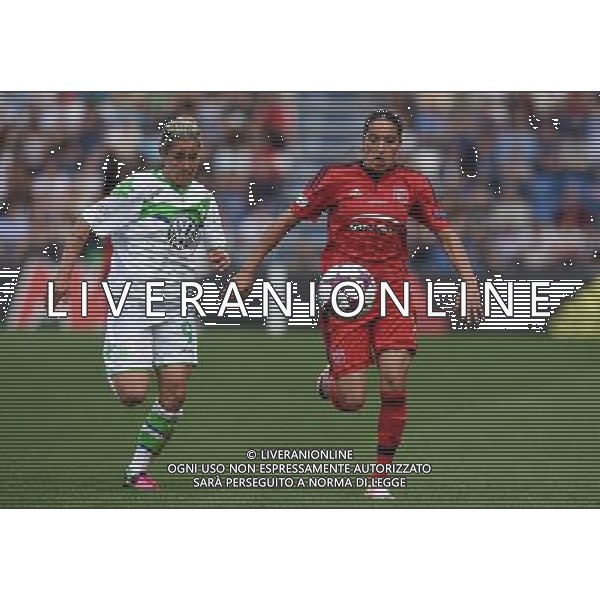 UEFA Women\'s Champions League 2015/2016 Finale Reggio Emilia - 26.05.2016 Wolfsburg-Lione Nella Foto:Amel Majri-Anna Blasse /Ph.Vitez-Ag. Aldo Liverani