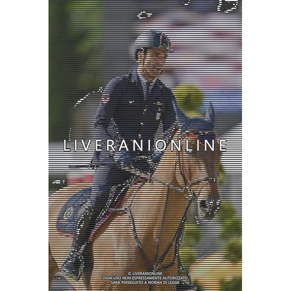 84 CSIO Roma Piazza di Siena - Roma 26.05.2016 - nella foto: Emilio Bicocchi (ITA) / Ph. Corradetti - AGENZIA ALDO LIVERANI SAS