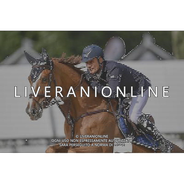 84 CSIO Roma Piazza di Siena - Roma 26.05.2016 - nella foto: Fabio Leivas Da Costa (BRA) / Ph. Corradetti - AGENZIA ALDO LIVERANI SAS