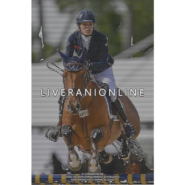 84 CSIO Roma Piazza di Siena - Roma 26.05.2016 - nella foto: Jessica Mendoza (GBR) / Ph. Corradetti - AGENZIA ALDO LIVERANI SAS