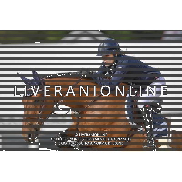 84 CSIO Roma Piazza di Siena - Roma 26.05.2016 - nella foto: Jessica Mendoza (GBR) / Ph. Corradetti - AGENZIA ALDO LIVERANI SAS