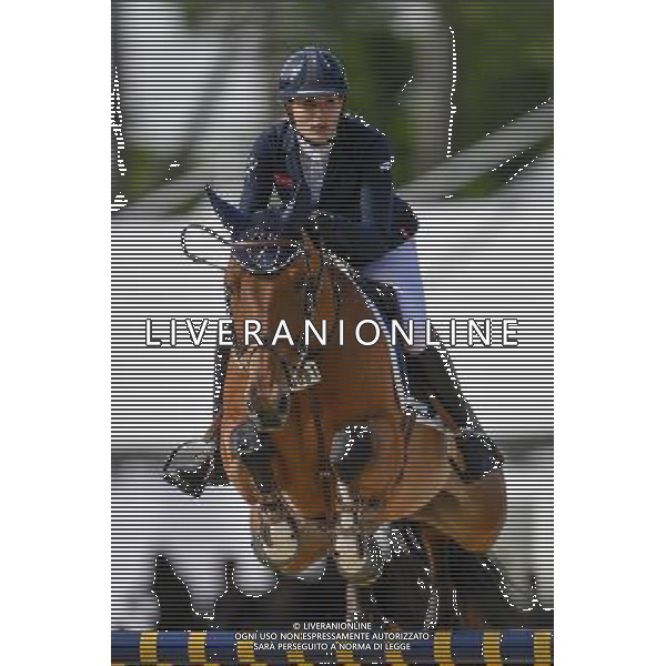 84 CSIO Roma Piazza di Siena - Roma 26.05.2016 - nella foto: Jessica Mendoza (GBR) / Ph. Corradetti - AGENZIA ALDO LIVERANI SAS