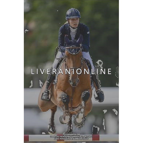 84 CSIO Roma Piazza di Siena - Roma 26.05.2016 - nella foto: Jessica Mendoza (GBR) / Ph. Corradetti - AGENZIA ALDO LIVERANI SAS