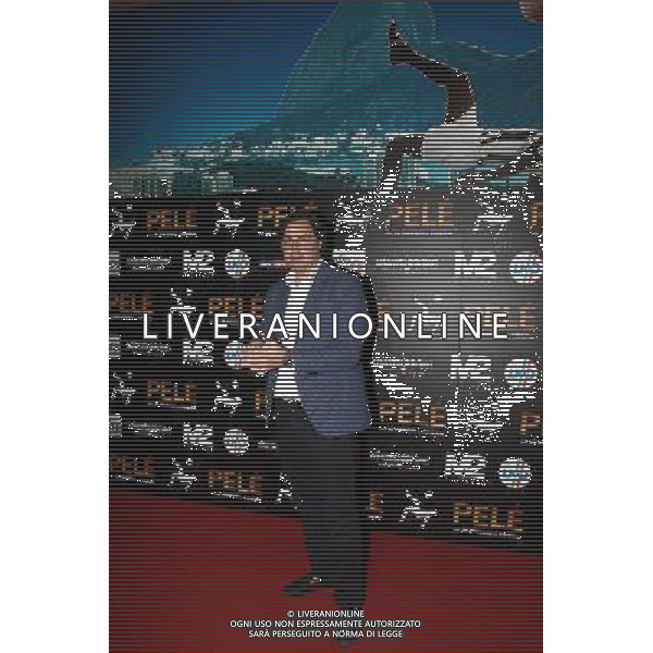 Milano ( MI ) 26/03/2016 Cinema The Space Odeon presentazione del film PelÃ¨ Nella foto: Pierluigi Pardo conduce il programma TV Tiki Taka PH Lauro Montagnini AG ALDO LIVERANI SAS