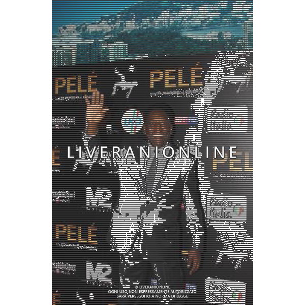 Milano ( MI ) 26/03/2016 Cinema The Space Odeon presentazione del film PelË Nella foto: Edson Arantes do Nascimento noto come PelË PH Lauro Montagnini AG ALDO LIVERANI SAS