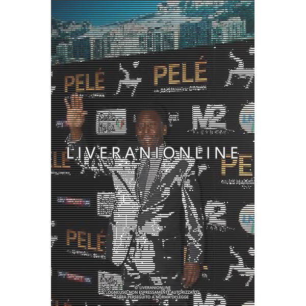 Milano ( MI ) 26/03/2016 Cinema The Space Odeon presentazione del film PelË Nella foto: Edson Arantes do Nascimento noto come PelË PH Lauro Montagnini AG ALDO LIVERANI SAS