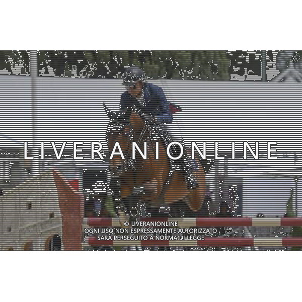 84 CSIO Roma Piazza di Siena - Roma 27.05.2016 - nella foto: Natale Chiaudani (ITA) / Ph. Corradetti - AGENZIA ALDO LIVERANI SAS