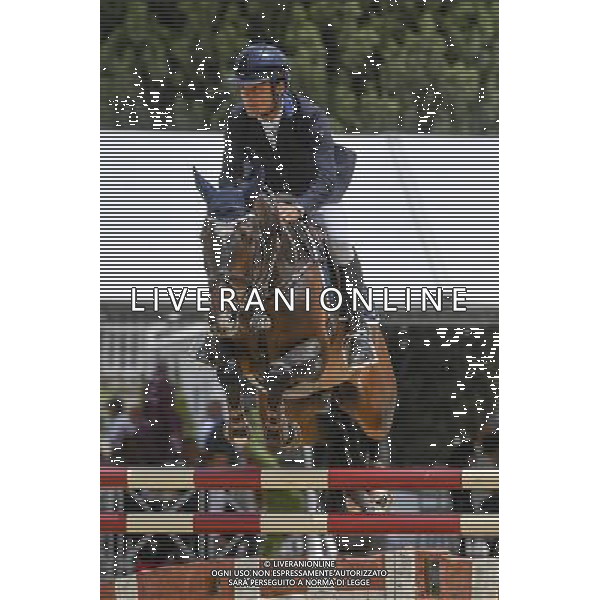 84 CSIO Roma Piazza di Siena - Roma 27.05.2016 - nella foto: Carlos Lopez (COL) / Ph. Corradetti - AGENZIA ALDO LIVERANI SAS