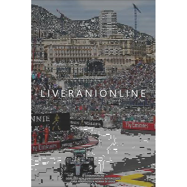 Lewis Hamilton (GBR) Mercedes AMG F1 W07 Hybrid. 26.05.2016. Formula 1 World Championship, Rd 6, Monaco Grand Prix, Monte Carlo, Monaco, Practice Day. AG ALDO LIVERANI SAS ONLY ITALY