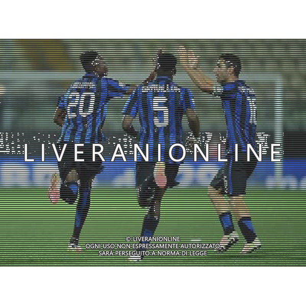 Campionato di Calcio Primavera TIM 2015/2016 \'Trofeo Giacinto Facchetti\' Quarti di Finale Modena - 27.05.2016 Inter-Palermo Nella Foto:christian michael kouame kouakou esulta /Ph.Vitez-Ag. Aldo Liverani