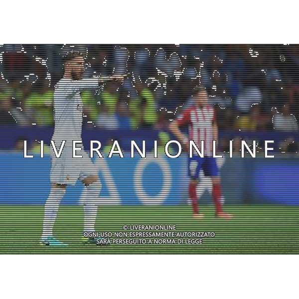 UEFA Champions League 2015/2016 Finale Milano - 28.05.2016 Real Madrid-Atletico Madrid Nella Foto:Sergio Ramos esultanza dopo il gol /Ph.Vitez-Ag. Aldo Liverani