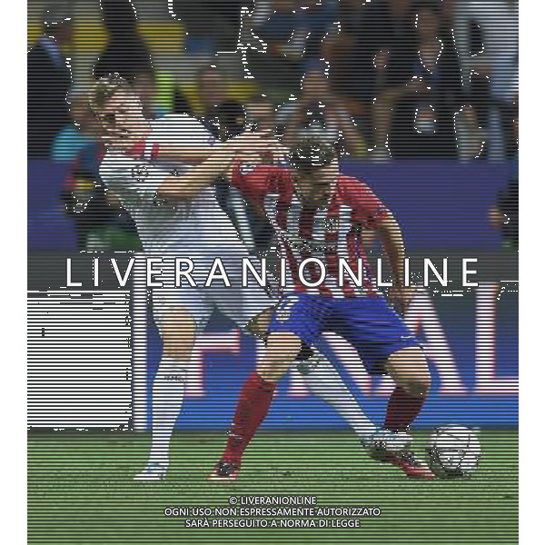 UEFA Champions League 2015/2016 Finale Milano - 28.05.2016 Real Madrid-Atletico Madrid Nella Foto:Saul Niguez-Toni Kroos /Ph.Vitez-Ag. Aldo Liverani