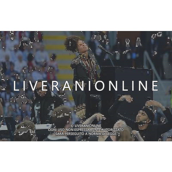 UEFA Champions League 2015/2016 Finale Milano - 28.05.2016 Real Madrid-Atletico Madrid Nella Foto:alicia keys canta prima della partita /Ph.Vitez-Ag. Aldo Liverani