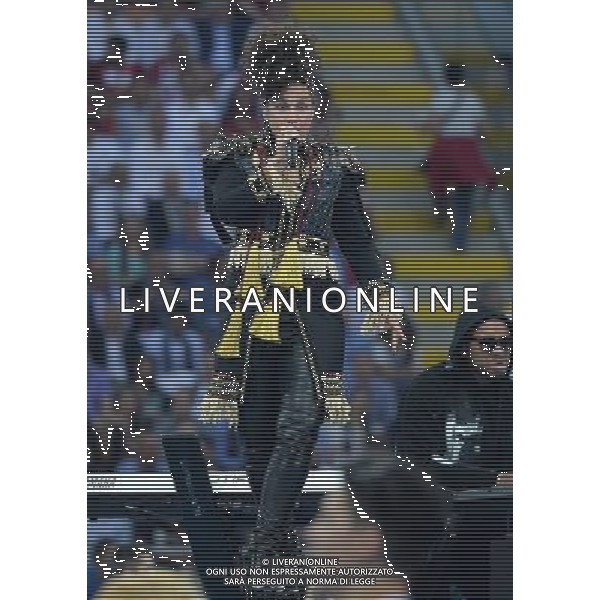 UEFA Champions League 2015/2016 Finale Milano - 28.05.2016 Real Madrid-Atletico Madrid Nella Foto:alicia keys canta prima della partita /Ph.Vitez-Ag. Aldo Liverani