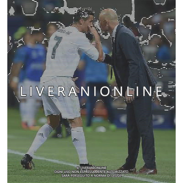 UEFA Champions League 2015/2016 Finale Milano - 28.05.2016 Real Madrid-Atletico Madrid Nella Foto:Zinedine Zidane e Cristiano Ronaldo /Ph.Vitez-Ag. Aldo Liverani