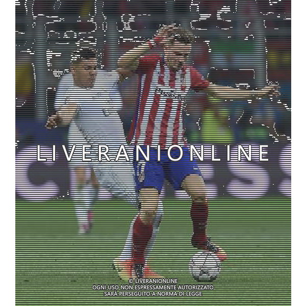 UEFA Champions League 2015/2016 Finale Milano - 28.05.2016 Real Madrid-Atletico Madrid Nella Foto:Saul Niguez e Casemiro /Ph.Vitez-Ag. Aldo Liverani