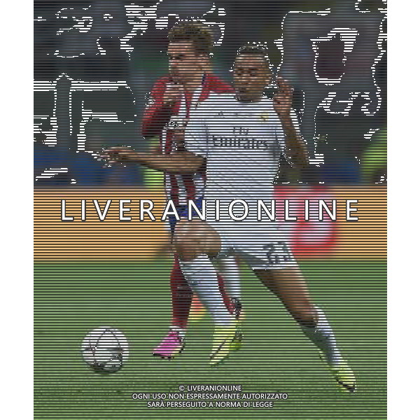 UEFA Champions League 2015/2016 Finale Milano - 28.05.2016 Real Madrid-Atletico Madrid Nella Foto:Antoine Griezmann e Danilo /Ph.Vitez-Ag. Aldo Liverani